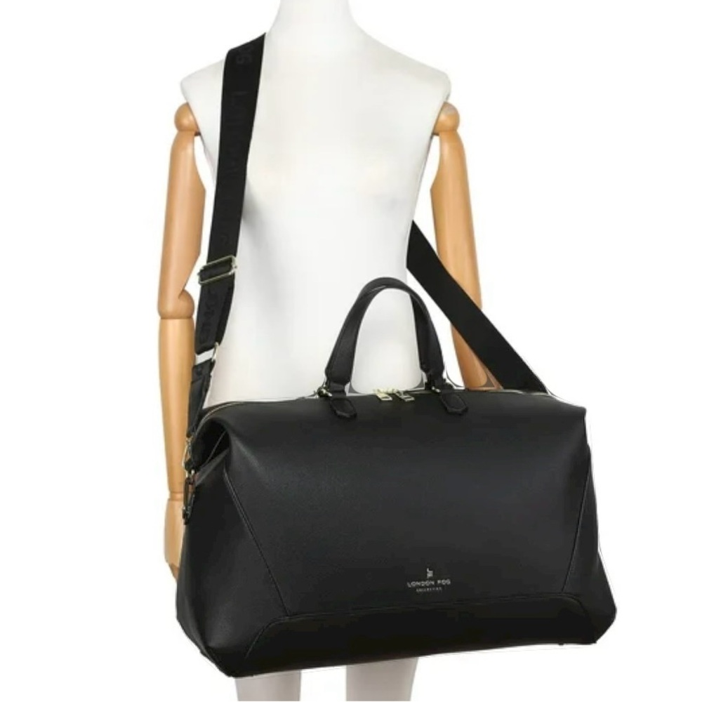 NWT. London fog weekend duffle bag. Black.